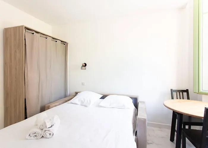 شقة Lympia -cosy Studio, 200 M Plages De - Le Port *
