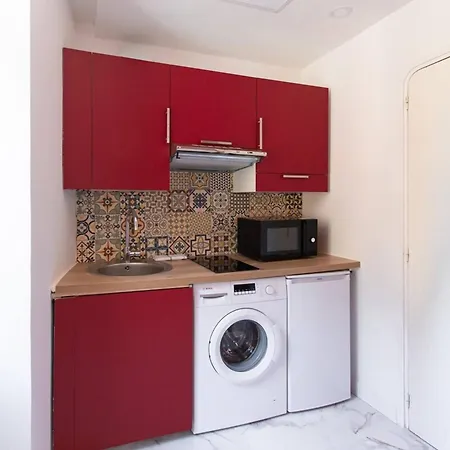 아파트 Lympia -cosy Studio, 200 M Plages De - Le Port *